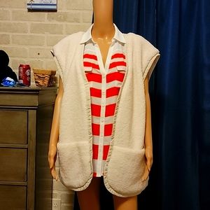 Large shirt and vest